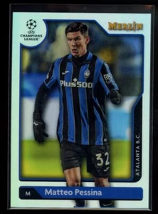 2021-22 Merlin Chrome UEFA Champions League #52 Matteo Pessina Refractor - Picture 1 of 2
