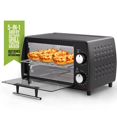 B-Ware Minibackofen 10L, Backblech, 120 Min Timer, 800W Mini Backofen - Bild 1 von 4