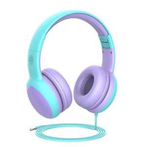 Kids Headphones with Limited Volume Childrens Headphone Over Ear Toddler Hea - Picture 1 of 7