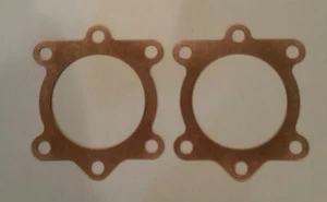 SUZUKI 350 SNOWMOBILE COPPER HEAD GASKETS  BORE 61MM X 1.06MM THICKNESS - Picture 1 of 1