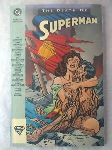The Death of Superman Trade Paperback DC Comics Dan Jergens, Jerry Ordway