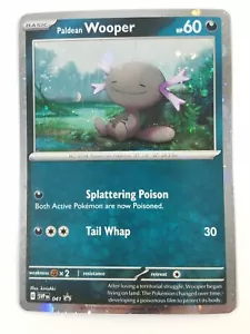 Paldean Wooper SVP 041 Pokemon TCG Card Black Star Promo Holo NM - Picture 1 of 4