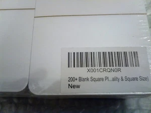 Más de 200 cartas cuadradas en blanco de Apostrophe Games (acabado mate y tamaño cuadrado) - Imagen 1 de 7