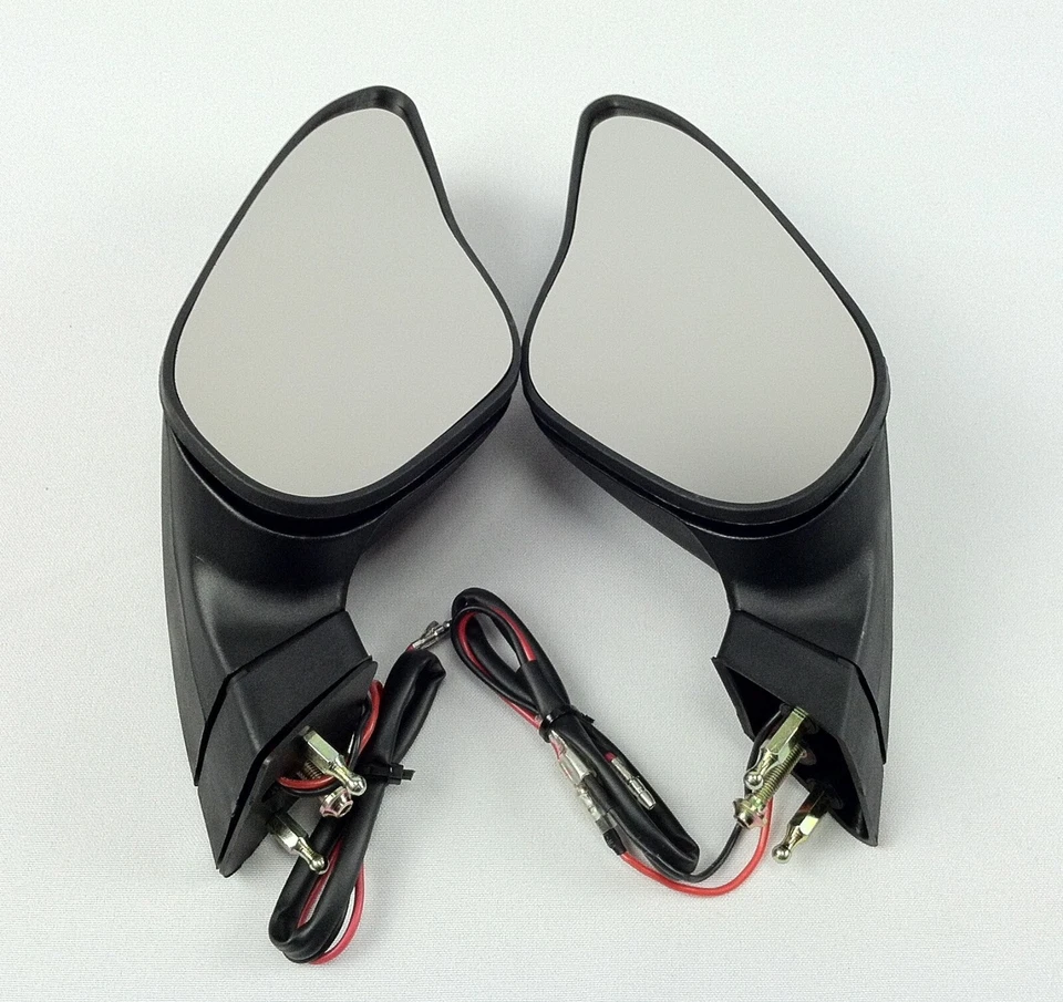 Espejos retrovisores integrados LED intermitentes para ducati 848 1098 1198 Foto 1 de 2