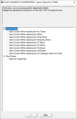 Epson Plotter Service Program Stylus Pro, SureColor SC, T, F, P + Service Manual - Image 1 of 2