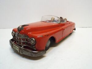 RARE ARNOLD CANDIDAT FRICTION TIN AMERICAN CONVERTIBLE CAR WITH FIGURES  (WM891)
