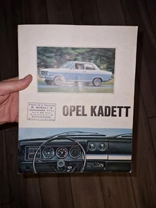 catalogue OPEL KADETT 1968 général motors france - Foto 1 di 12