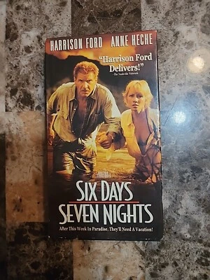 Six Days, Seven Nights (VHS, 1998) Foto 1 de 4