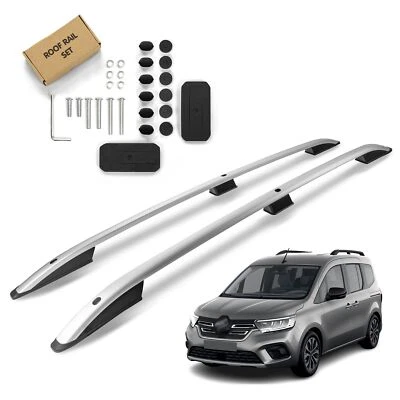 Barra de techo portaequipajes Renault Kangoo III RJK FFK XFK W420 MPV L1 2021- aluminio Foto 1 de 4