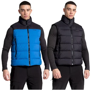 Chaleco calentador corporal acolchado Craghoppers para hombre Sutherland impermeable chaleco con cremallera - Imagen 1 de 7