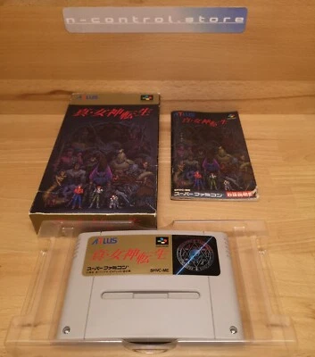 SHIN MEGAMI TENSEI Nintendo Super Famicom Spiele Games OVP CIB SNES SFC Japan - Bild 1 von 4
