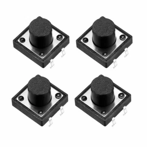 4 Stück Tactile Push Button 12x12x7,5mm Momentary Taster 4 Pin DIP Micro Switch - Bild 1 von 1