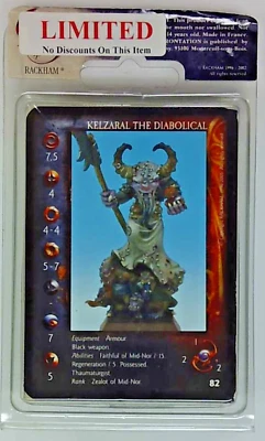 Rackham Confrontation: KELZARAL The Diabolical NMFI02 - Image 1 of 2