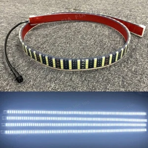 1PC 4FT White Quad Row LED Strip Light For 15.5'' Wheel Ring Light Replacement - Picture 1 of 3