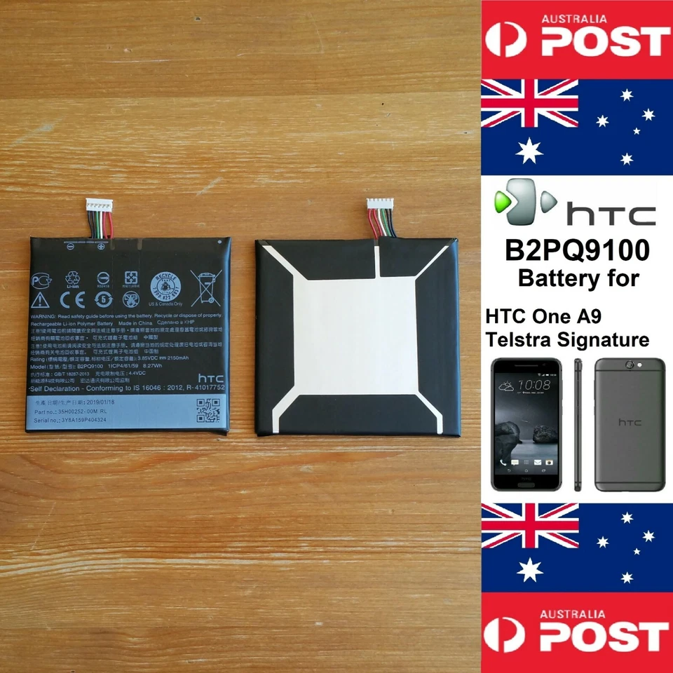 Batería para HTC One A9 / Telstra Signature B2PQ9100 2150mAh - Vendedor local Foto 1 de 4