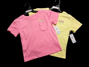 Girls Size 5 Everyday T-Shirts  / 365 Kids/ New With Tags (BUNDLE OF 2) - Picture 1 of 4