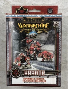 Warmachine Khador Kommander Zoktavia, The Butcher Unleashed PIP 33101. Offener Karton. - Bild 1 von 3
