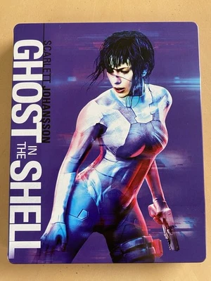 Ghost in the Shell Scarlett Johansson Blu-ray DVD 2017 Steelbook - Image 1 of 4