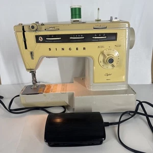 Singer Model 534 Stylist Nähmaschine & Fußpedal manuell - Bild 1 von 13