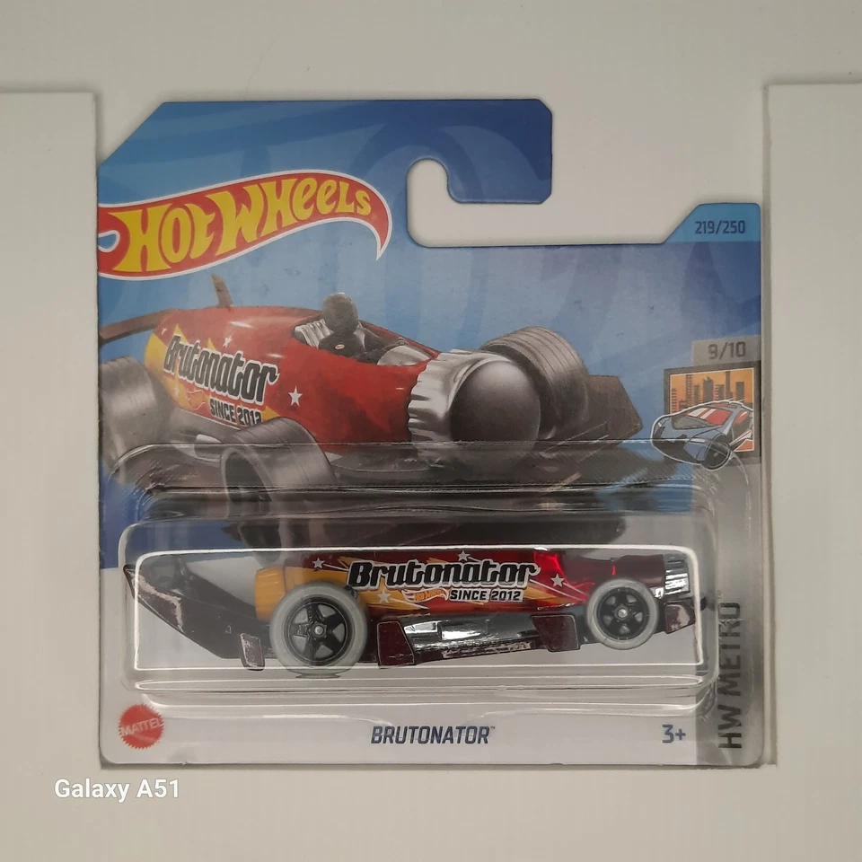 Hot Wheels Mattel 2023 Brutonator 219/250 HW Metro 9/10 - Immagine 1 di 1