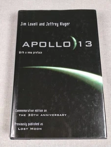 Apollo 13 by Jim Lovell and Jeffrey Kluger, SIGNED by Jim Lovell Hardcover 2000 - Picture 1 of 18