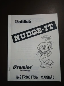 Gottlieb NUDGE IT Arcade/Pinball Manual - Picture 1 of 6