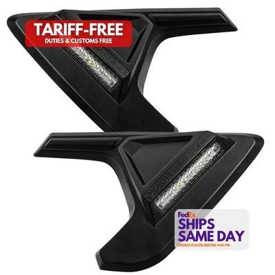 Oracle Lighting 5861-504, Kit Black Plastic Sidetrack Led System For Fits 18- Je - Image 1 of 4