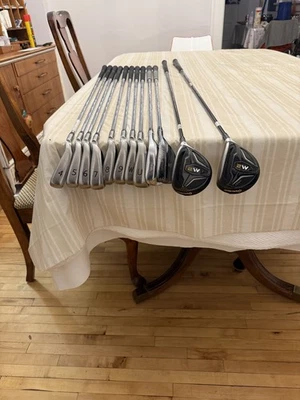 Juego de hierros Ping G Series 2016 4-U Red Dot x AWT 2.0 acero + Taylormade M2 3 y 5 W Foto 1 de 4