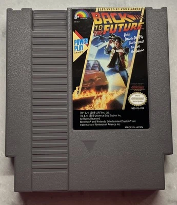 Back to the Future (Nintendo Entertainment System, 1989)TESTED AUTHENTIC - Image 1 of 4