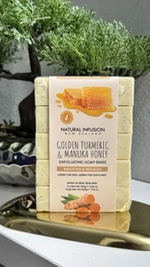 Natural Infusion Neuseeland Peeling Golden Kurkuma & Manuka Honig - Bild 1 von 2