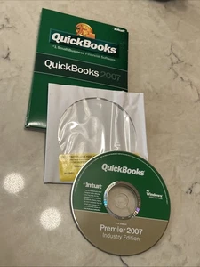Intuit QuickBooks Premier Industry Edition 2007 With key - Picture 1 of 3