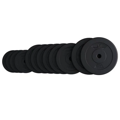 GYRONETICS® Hantelscheiben Set 30kg Gewichte Gewichtsscheiben Hantelset Hanteln