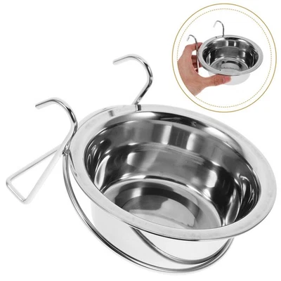  Contenitore Per Alimenti in Acciaio Inox Ciotole Cani Inossidabile - Immagine 1 di 4