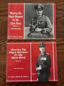Wearing the Edged Weapons of the Third Reich, Volumes 2 And 3 By Thomas Johnson - Bild 1 von 6