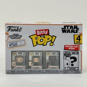 Funko Bitty Pop Star Wars Mandalorian Cobb Vanth Fennec Shand Boba Fett Mystery - Picture 1 of 8