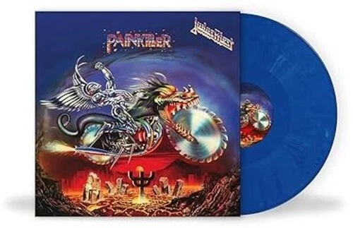Judas Priest - Painkiller - NAD Blue & Blue White Marble Vinyl [New Vinyl LP] Bl - Image 1 of 1