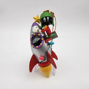 1998 Warner Brothers Studio Marvin The Martian Christmas Ornament RARE - Picture 1 of 8