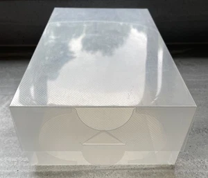 Clear plastic storage box, ideal for shoes, Good Condition - Picture 1 of 4