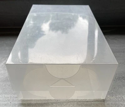 Clear plastic storage box, ideal for shoes, Good Condition - Image 1 of 4