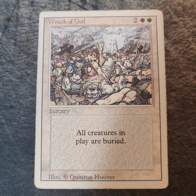 Wrath of God - Revised Edition - Moderately Played - Image 1 of 2