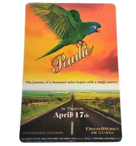 Calamita promozionale film Paulie 1998 vintage pappagallo Cheech Marin Jay Mohr film unico - Foto 1 di 7