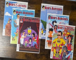 Bob's Burgers Dynamite Comics First Edition Lot Great Condition 1, 2, 5, 6, 7, 8 - Picture 1 of 13
