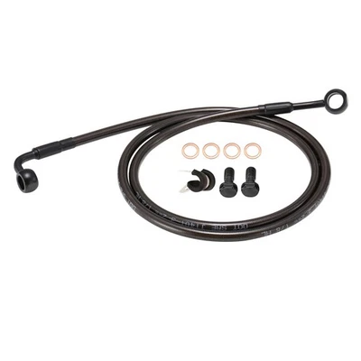 46" Front Brake Line for Harley Dyna Super Wide Glide Low Rider 1996-2006 N/ABS Foto 1 de 4
