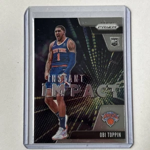 Obi Toppin Panini Prizm #15 Instant Impact RC 2020-21 New York Knicks - Bild 1 von 2