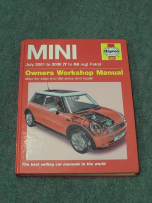 Haynes MINI One Cooper & S Petrol 2001-2006 Petrol 2009 edition Hardback - Image 1 of 4