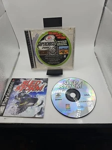 Sledstorm - Sony PlayStation 1 Cib getestet funktioniert - Bild 1 von 3