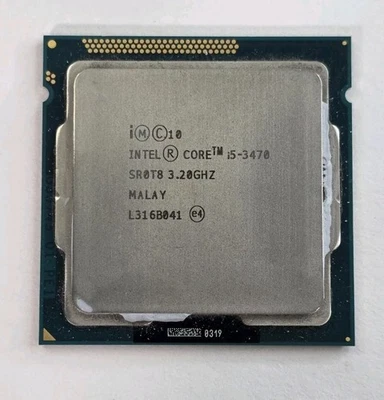 Procesador CPU Intel Core i5-3470 SR0T8 3,20 GHz cuatro núcleos probado/funcionando Foto 1 de 2