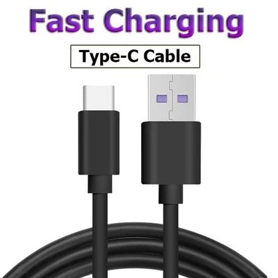 Black USB-C Type-C 3.1 Connector Data Sync Charger Charging Cable Cord Universal - Image 1 of 4
