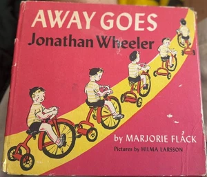 Marjorie Flack * Away Goes Jonathon Wheeler * Hardcover 1944 Stated 1st Edition - Picture 1 of 4