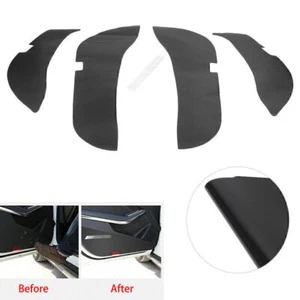 Carbon Fiber Car Door Anti kick Sticker Protection Film For Benz C W205 New - Picture 1 of 12